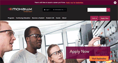 Desktop Screenshot of mohawkcollege.ca